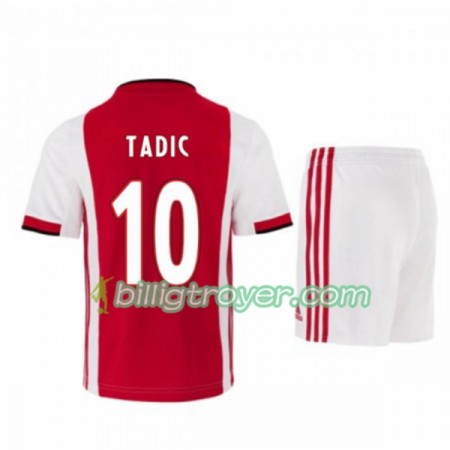 Billige Fotballdrakter AFC Ajax Dusan Tadic 10 Barn Hjemmedraktsett 2019/20 Kortermet
